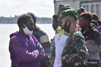 Pangdam XVII/Cenderawasih akui Satgaspam perbatasan Indonesia-PNG berhasil menarik simpatik warga