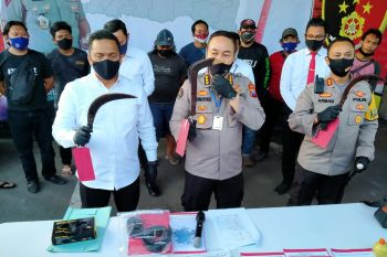 Polisi tembak mati dua buronan kasus pencurian dengan kekerasan