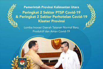 Kaltara raih penghargaan pada sektor hotel dan PTSP dari Kemendagri