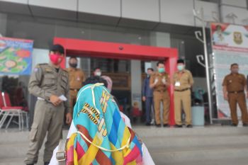 Wali Kota Bandarlampung cek penerapan protokol kesehatan di Gedung PTSP
