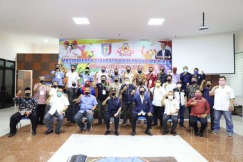 Koni Pringsewu gelar Musyawarah Cabang Olahraga Luar Biasa 2020