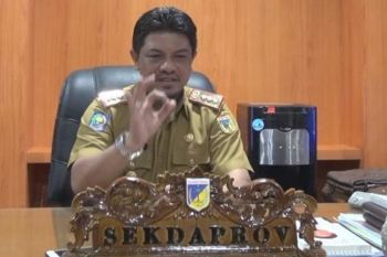Sekda Hidayat Lamakarate menyapa Program "Bangga Kencana" melalui dialog virtual