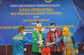 BPS Sultra canangkan pembangunan Zona Integritas menuju WBBM