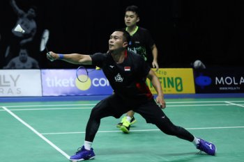 Ahsan/Leo rebut kemenangan atas Kevin/Reza pada turnamen PBSI