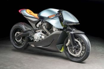Produsen mobil mewah Inggris Aston Martin mulai uji sepeda motor pertama AMB 001