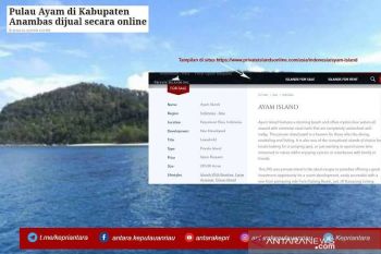 Bupati Anambas bantah penjualan Pulau Ayam