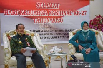 Gubernur Sulteng  ajak warga terapkan delapan fungsi keluarga