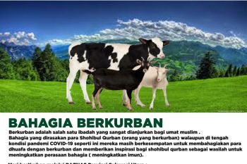 Baznas ajak umat berkurban bantu kaum dhuafa di tengah pandemi COVID-19