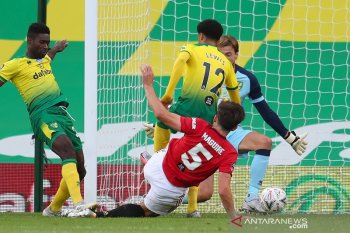 MU butuhkan babak tambahan untuk lewati 10 pemain Norwich