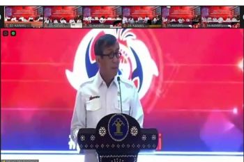 Yasonna Laoly pimpin Rakor Pengendalian Capaian Kinerja Kemenkumham