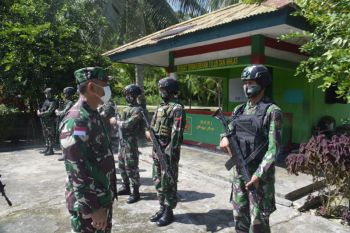 Danrem 172/PWY cek persiapan purna tugas Satgaspam perbatasan Indonesia-PNG