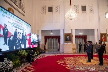 HUT Ke-74 Bhayangkara dilaksanakan secara virtual dan sederhana
