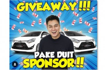 #shameonyoubaimwong, Baim Wong bagi-bagi mobil