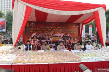 Polri tangkap tujuh pengedar narkoba jaringan Iran-Pakistan