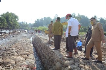Normalisasi Intake Sungai Baringin bisa aliri 120 hektare lahan sawah di Padang
