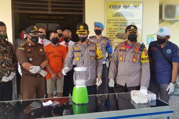 Polres Pasaman Barat musnahkan barang bukti narkotika sabu 64,61 gram
