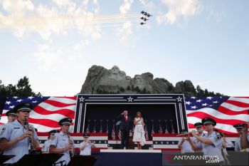 Trump ulangi sumpah kalahkan "kiri radikal"