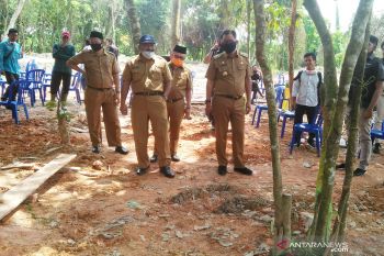 Hadiri syukuran pembangunan Hutan Kota, ini harapan Bupati Rohil