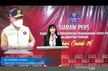 Pasien sembuh dari COVID-19 Kalteng mencapai  549 orang
