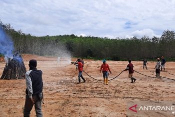 Polres Tebo menangkap dua warga pelaku pembakar lahan