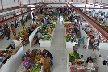 Peresmian pasar rakyat Al Mahirah