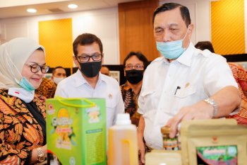 Menko Kemaritiman Luhut minta BPOM sederhanakan proses pencantuman logo produk Indonesia