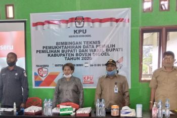 KPU Boven Digoel mulai lakukan tahapan Pilkada 2020