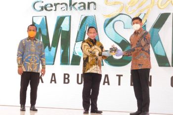Mendagri Tito luncurkan Gerakan Sejuta Masker di Gowa