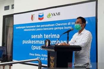 Chevron-YKMI  bangun Pustu percepat penanganan kesehatan di Sigi