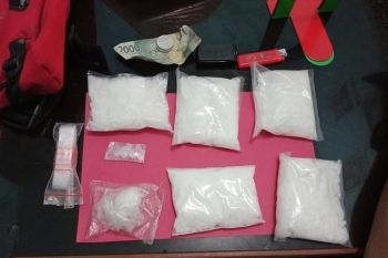 Polres Agam tangkap pengedar narkotika di depan puskesmas saat tengah malam