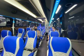 Dirlantas Polda Jateng apresiasi kreasi bus berprotokol  kesehatan COVID-19