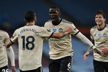 MU tempel ketat 4 besar setelah menang di markas Villa