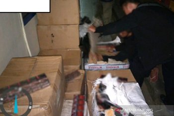 224 ribu batang rokok tanpa cukai disita