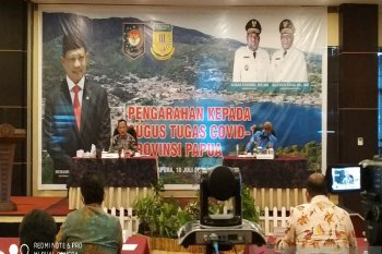 Mendagri Tito harap tokoh agama Papua ajak warga patuhi protokol kesehatan