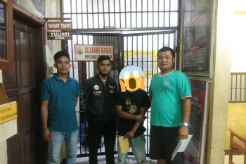 Polisi tangkap pemuda diduga mencuri besi milik PT AMP Plantation