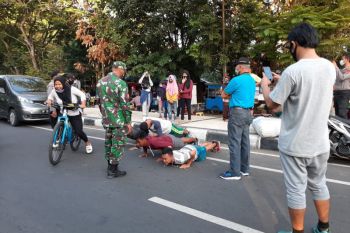Tim Gugus Tugas COVID-19 Mataram tertibkan aktivitas warga di CFD Udayana