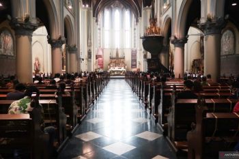 Katedral selenggarakan misa pertama setelah masa PSBB