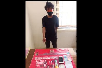 Pemuda pengedar narkoba di Sumbawa dibekuk polisi beserta 38 poket sabu