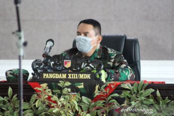 Pangdam Merdeka kunjungi Korem 132/Tadulako di Palu