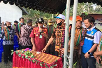 PLN alirkan listrik empat desa di Timor Tengah Selatan