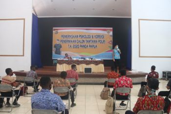 60 calon tamtama panda Papua penuhi syarat psikologi