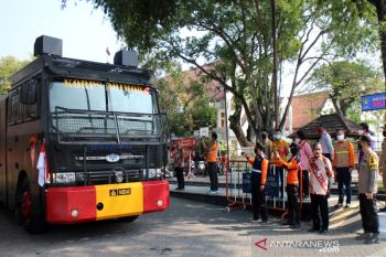 Tangani COVID-19 di Solo, tim gabungan kembali lakukan penyemprotan disinfektan