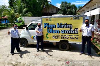 Inovasi pengiriman barang DAMRI Palangka Raya cegah penularan COVID-19