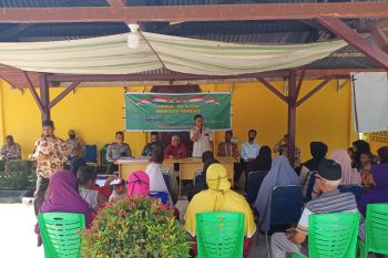TMMD Kodim Bengkalis - Warga dapatkan penyuluhan narkoba dan pertanian