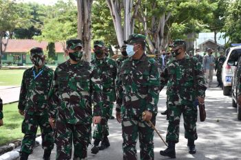 Pangdam XIII Merdeka kunjugan kerja di Yonif 711 Raksatama