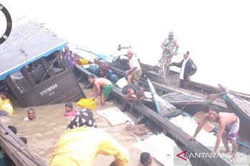 Kapal sembako karam di perairan Kuala Patah Parang