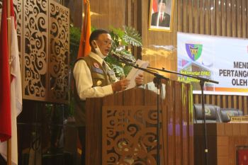 Bupati Hendrajoni sampaikan nota Ranperda Pertanggungjawaban APBD 2019
