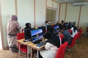 Pelaksanaan UTBK-SBMPTN tahap satu di UNP berjalan lancar