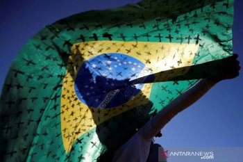 Brazil mencatat penambahan 57.837 kasus dan 1.129 kematian COVID-19