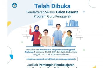 Ayo buruan daftar!, Kemendikbud buka seleksi calon Guru Penggerak dukung kebijakan Merdeka Belajar